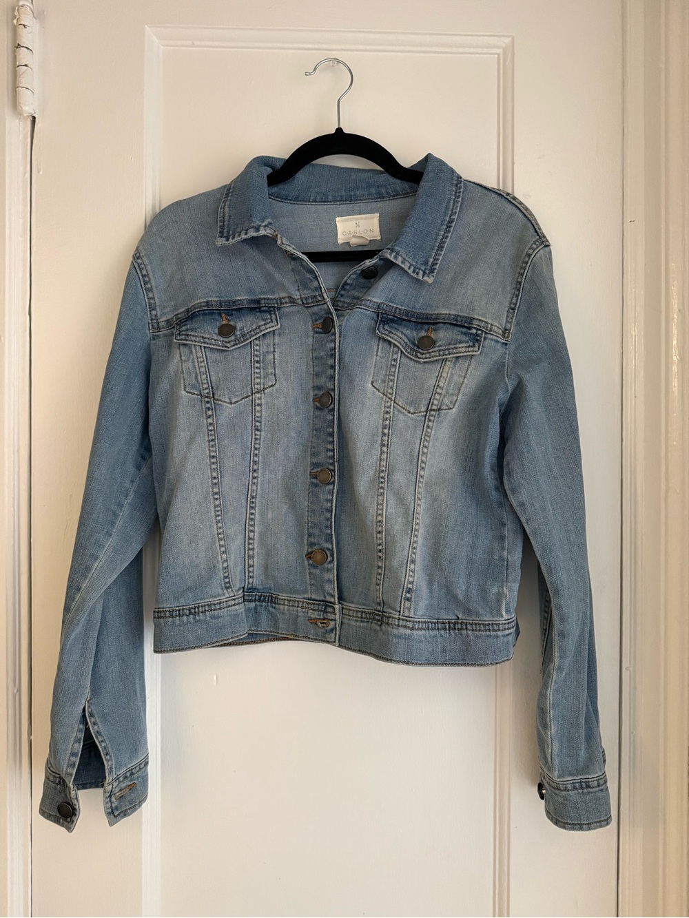 Caslon Light Blue Denim Jean Jacket